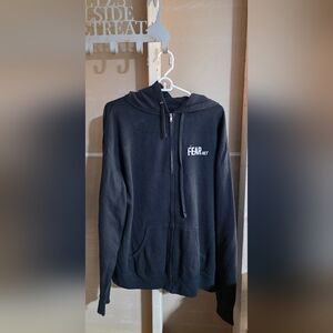 Black Lightweight Hoodie Jacket